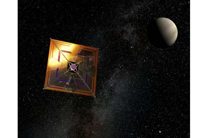 Mercury is the perfect destination for a solar sail