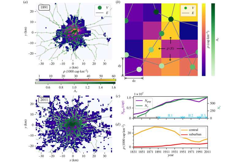 Modeling urban growth shows that cities develop in ways similar to cancerous tumors