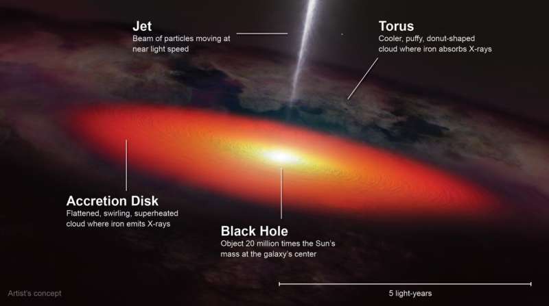 NASA and JAXA XRISM spot iron fingerprints in nearby active galaxy