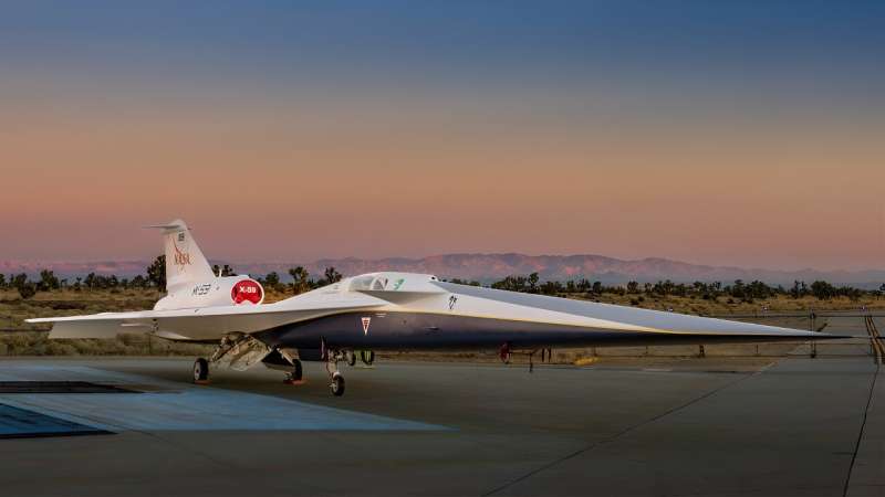 NASA, Lockheed Martin tiết lộ máy bay siêu thanh yên tĩnh X-59