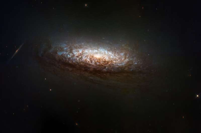NASA releases hubble image taken in new pointing mode