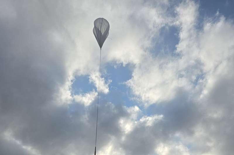 NASA scientific balloon takes flight with student-built payloads