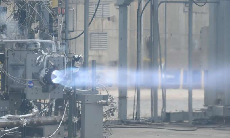 NASA tests 3D-printed, rotating detonation rocket engine