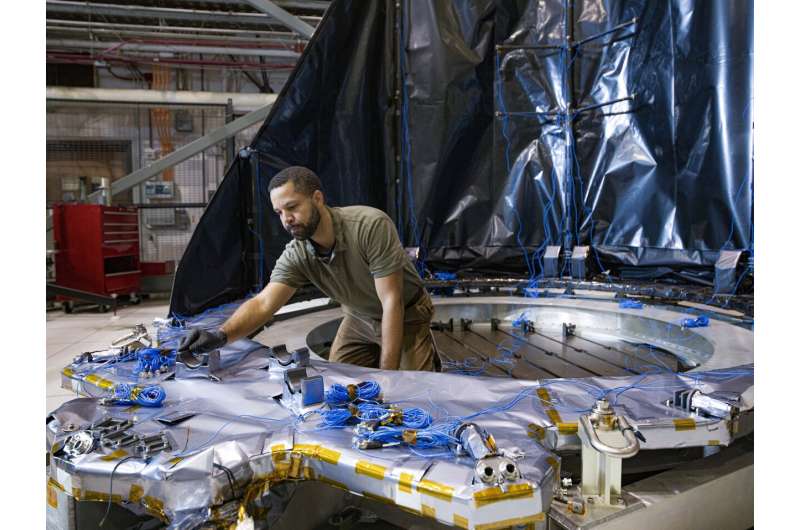 NASA tests deployment of Roman Space Telescope 'visor'