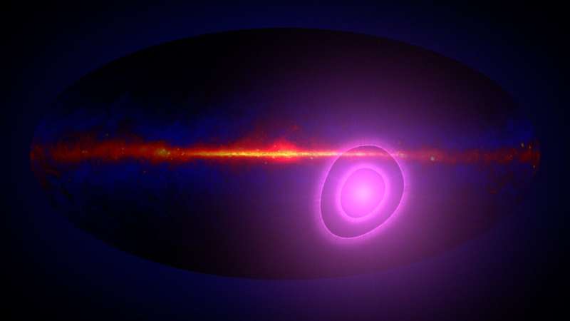 NASA's Fermi detects surprise gamma-ray feature beyond our galaxy