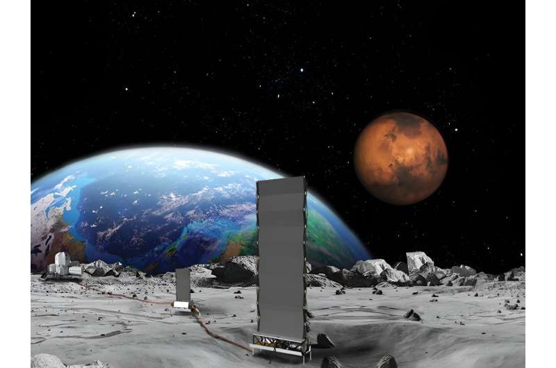 NASA's fission surface power project energizes lunar exploration