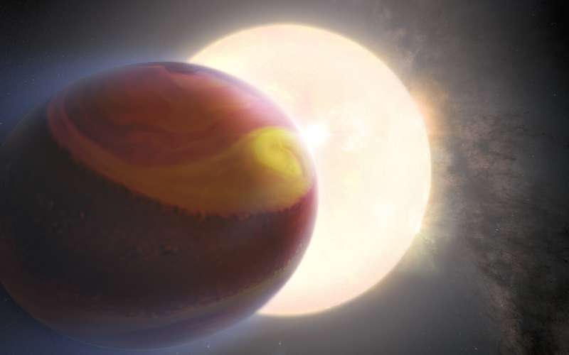 NASA's Hubble observes exoplanet atmosphere changing over 3 years