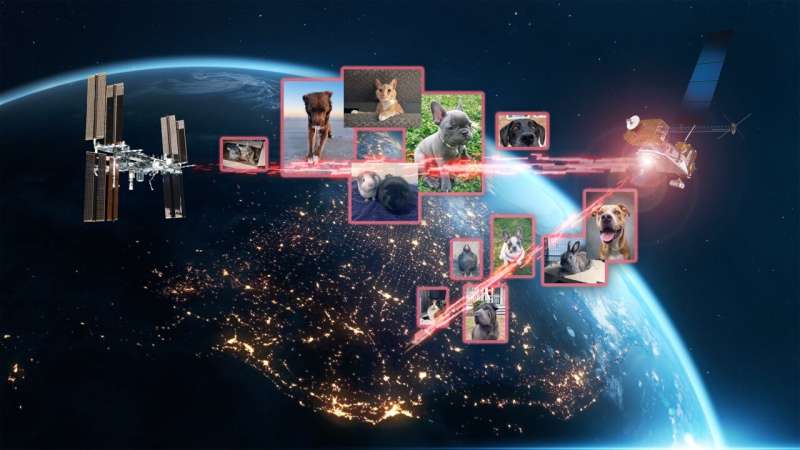 NASA’s Laser Relay System Sends Pet Imagery to, from Space Station