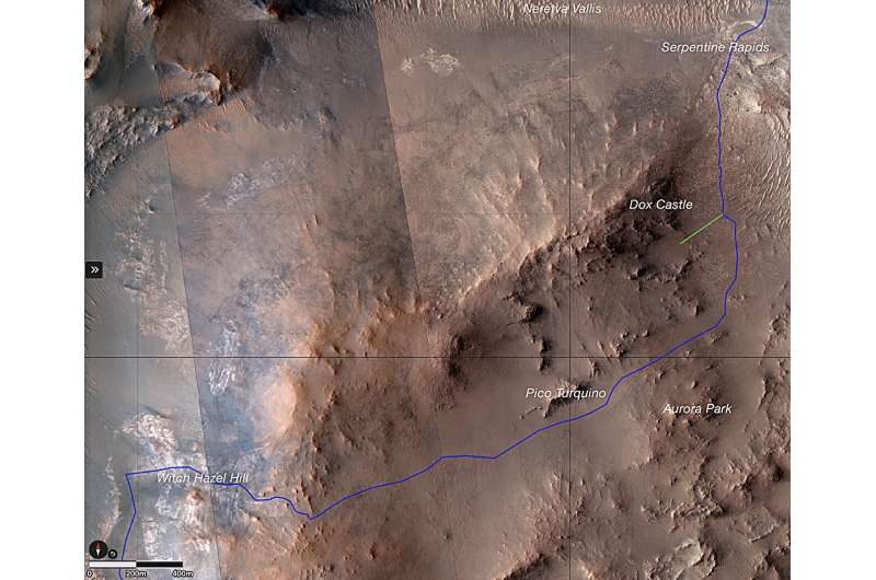 Le rover Perseverance de la NASA va entamer une longue ascension vers le bord du cratère martien - NASA