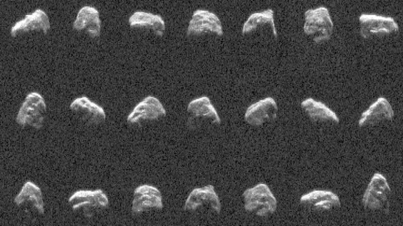 NASA's planetary radar tracks two large asteroid close approaches