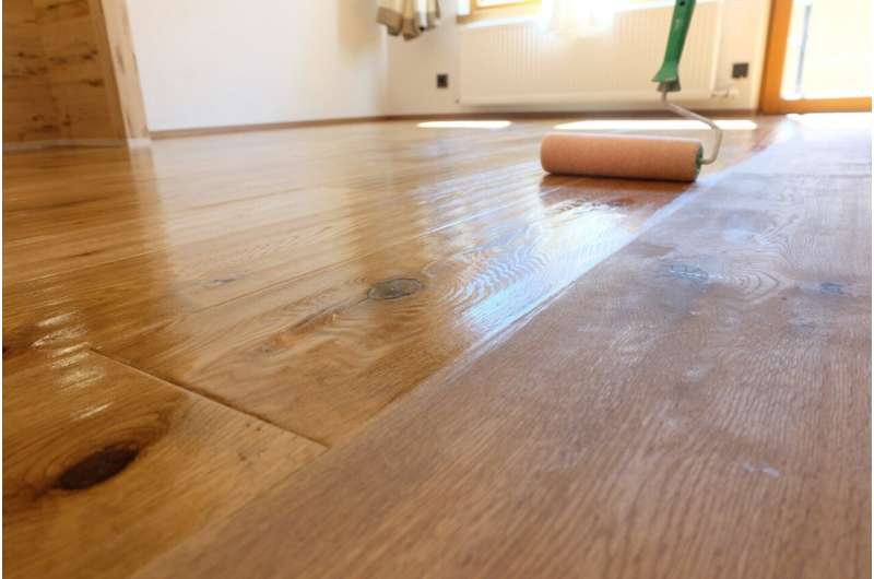 Natural sun protection for wood floors and furniture
