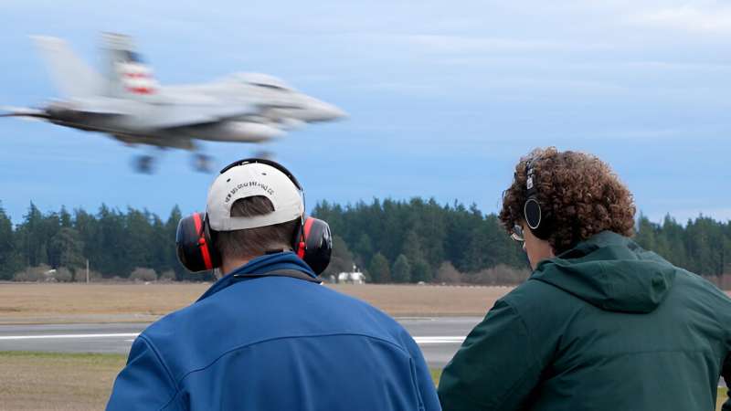 Navy Growler jet noise over Whidbey Island could impact 74,000 people's health