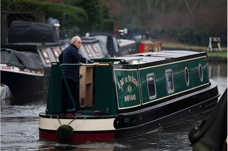 Neil Cocksedge owns one of a growing number of electric-powered narrowboats