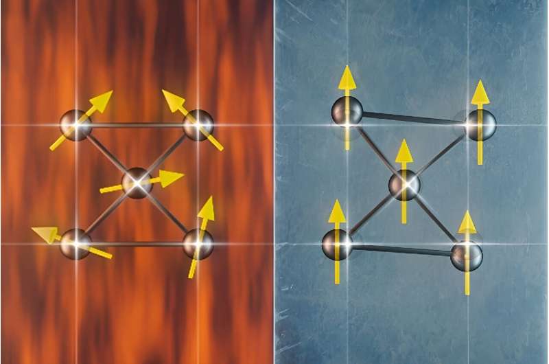 Neutrons reveal the existence of local symmetry breaking in a Weyl semimetal