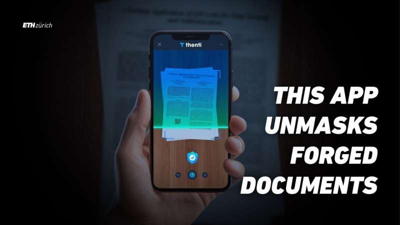 New app unmasks forged documents