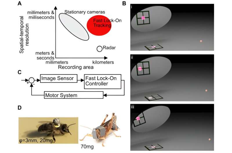 New high-speed video system uses sensors and infrared illumination to track insects in large wild areas
