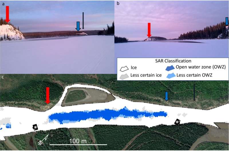 New radar analysis method can improve winter river safety