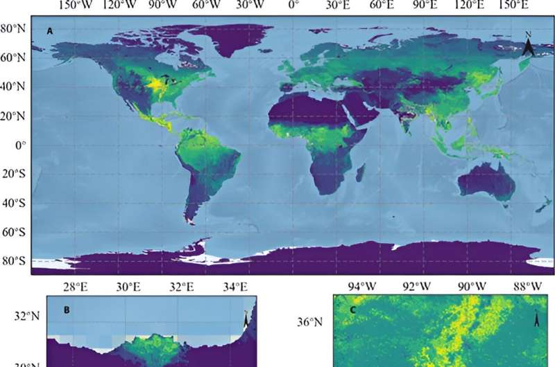 Un nuevo conjunto de datos satelitales arroja luz sobre el crecimiento de las plantas en la Tierra