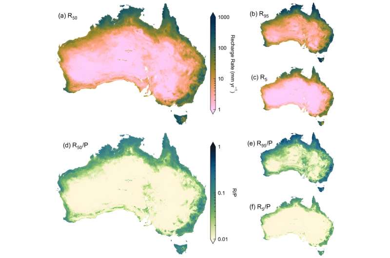 New study shows how quickly surface water moves to groundwater reservoirs across Australia