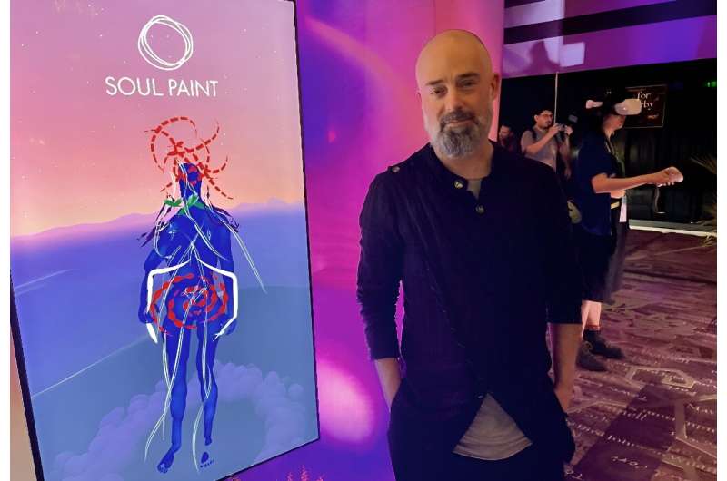 Niki Smit is the co-director of 'Soul Paint,' a VR experience that lets users draw their emotions on their body