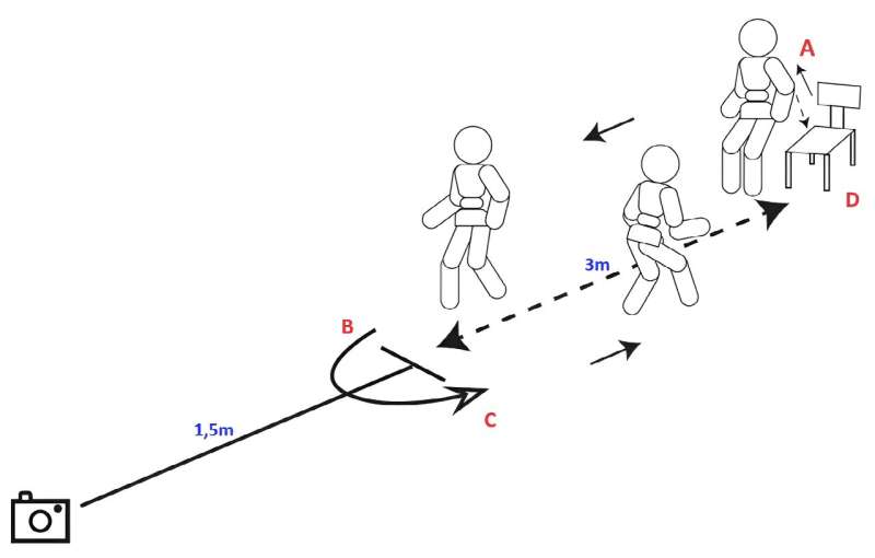 Novel methodology for remote testing of functional mobility and muscle strength in elderly patients with dementia