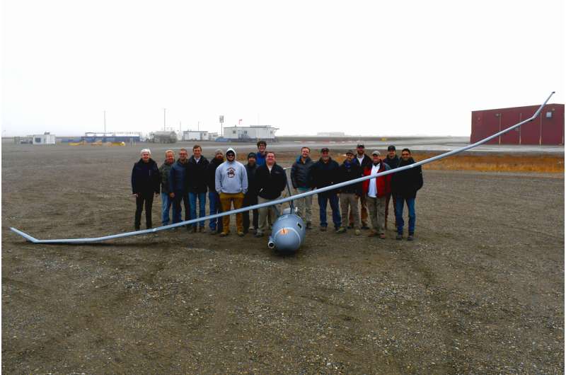 NPS POTION software helps UAV break records during Arctic test flight