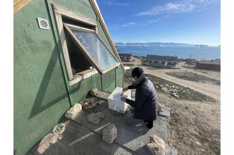 Open waste burning linked to air pollution in Northwestern Greenland