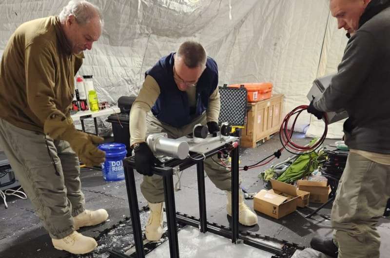 Operation Ice Camp yields treasure trove of Arctic data for NPS students, faculty