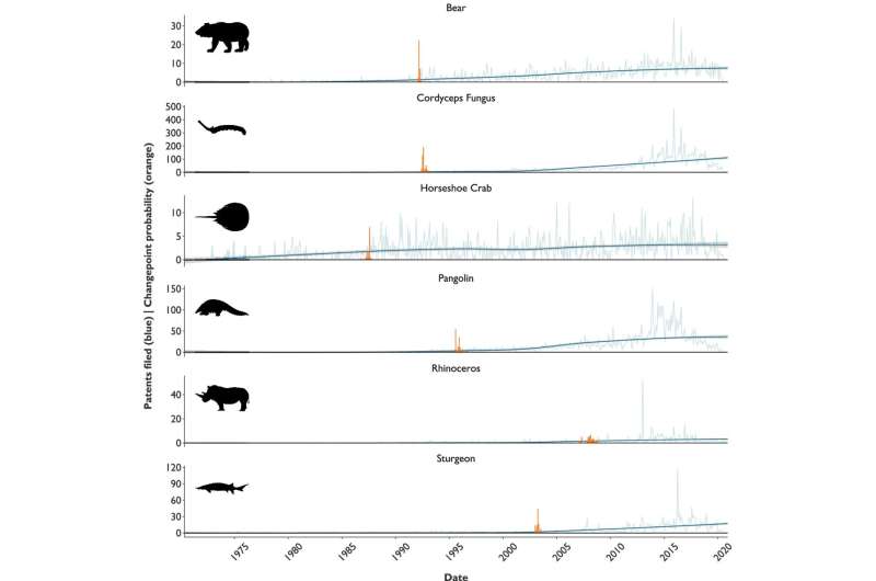 Patents can help researchers understand wildlife trade trends, new study shows