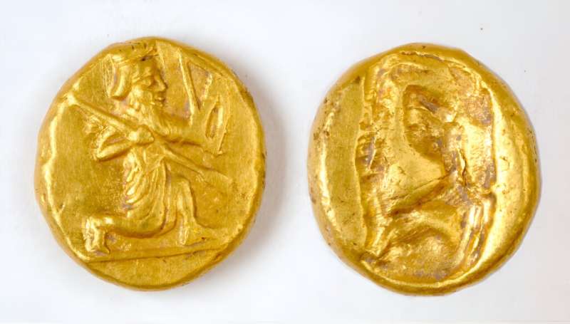 Persian gold coins likely used to pay mercenaries found at site of ancient Greek city in western Turkey