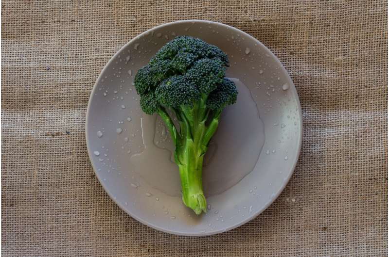 plate broccoli