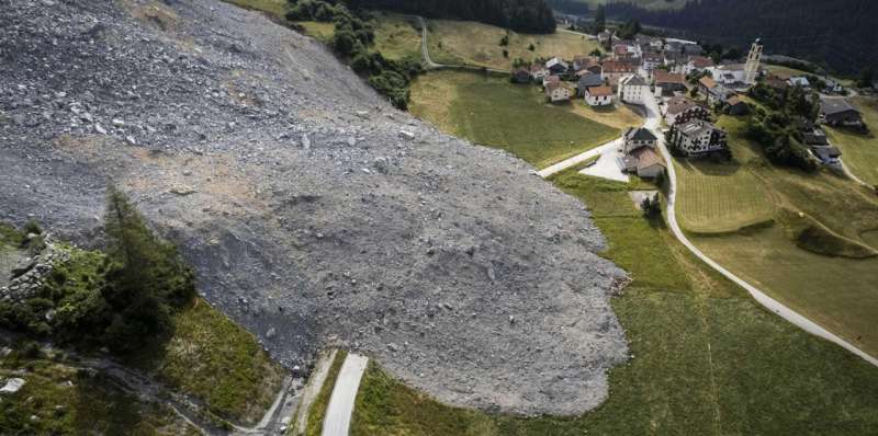 Predicting the landslide in Brienz