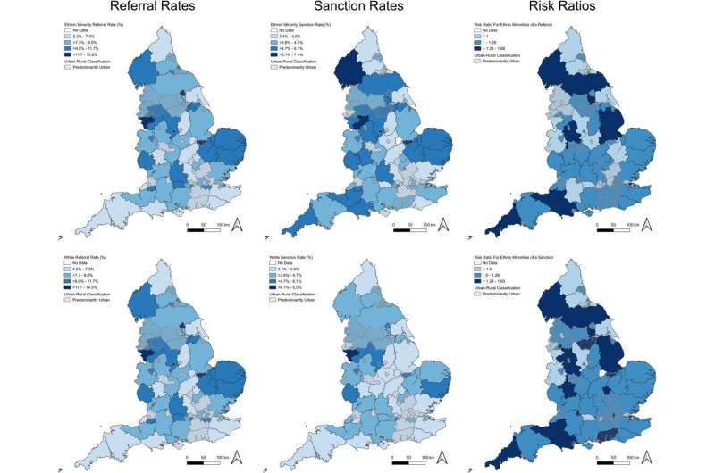 Racial disparities in the application of welfare sanctions in England