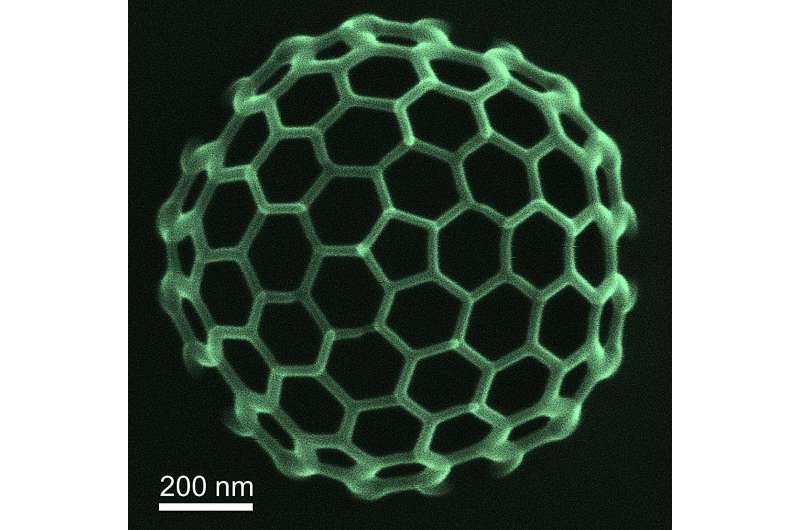 Onderzoekers optimaliseren het 3D-printen van optisch actieve nanostructuren