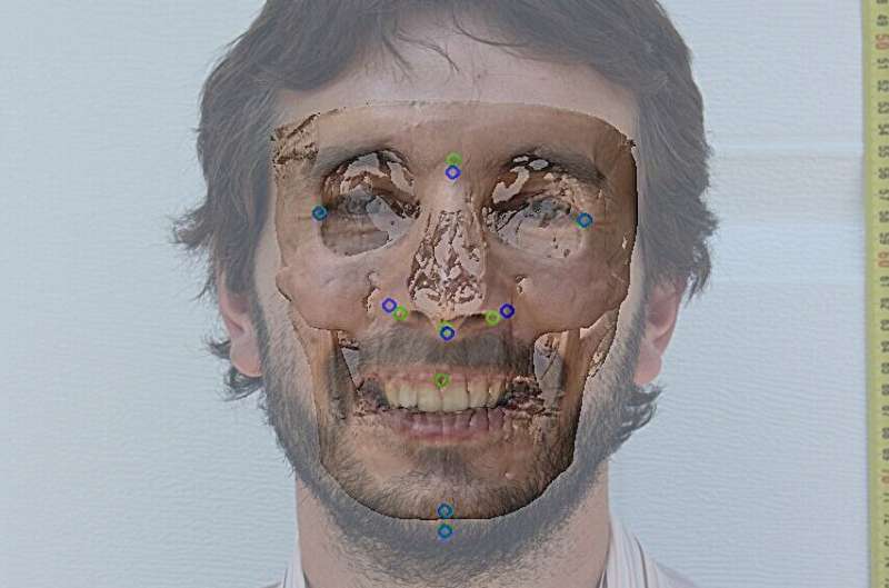 Researchers propose an improvement in the identification of human remains using craniofacial superimposition