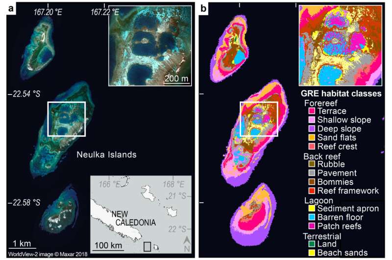 Researchers use satellites to analyze global reef biodiversity