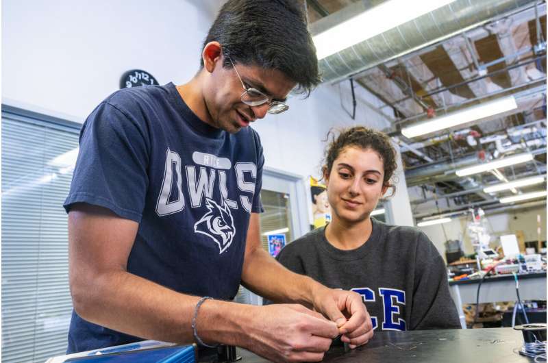 Rice engineering students' device could make intubation safer for young babies