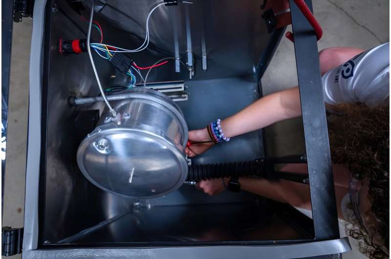 Students build low-cost cold spray metal 3D printer prototype