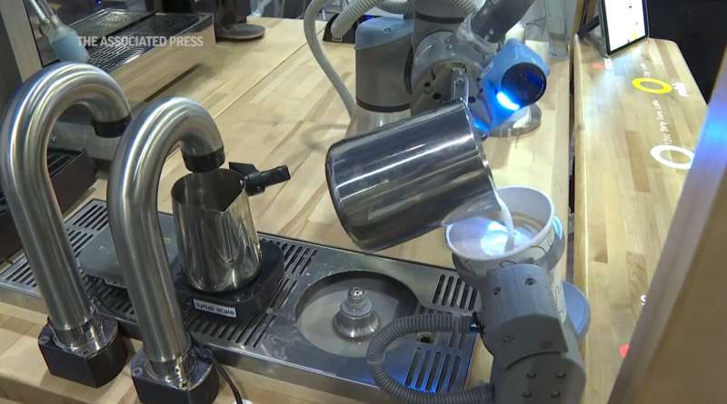 Robot baristas and AI chefs caused a stir at CES 2024 as casino union workers fear for their jobs