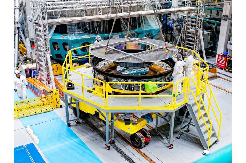 Rubin Observatory’s 3.5-meter secondary mirror installed