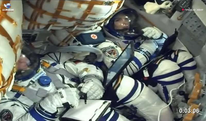 Russia's space agency aborts launch of 3 astronauts to the International Space Station; all are safe