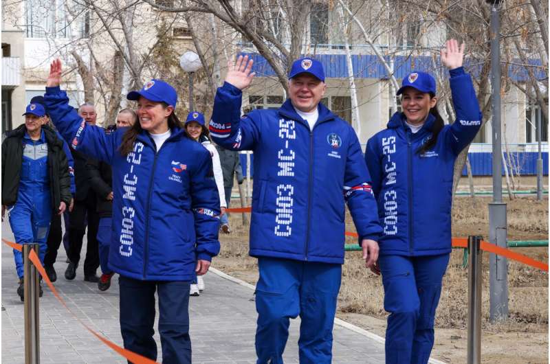 Russia's space agency aborts launch of 3 astronauts to the International Space Station; all are safe