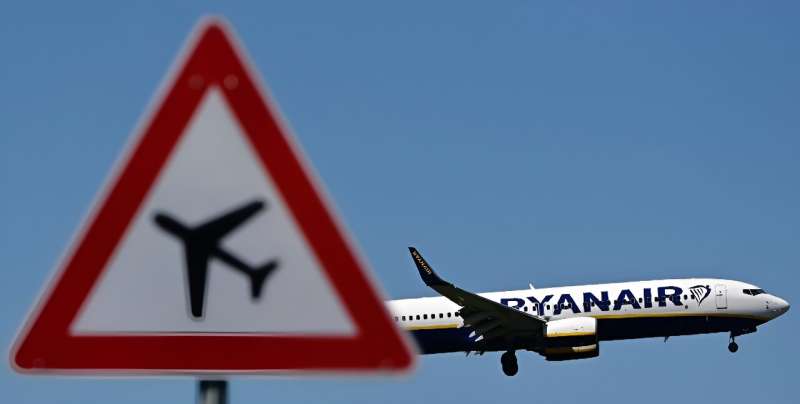 Ryanair flies exclusively Boeing 737 jets