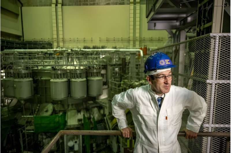 Sam Davis is the project leader for the JT-60SA fusion reactor