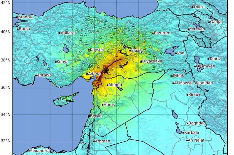 Satellite data reveals anomalies up to 19 days before 2023 Turkey earthquake