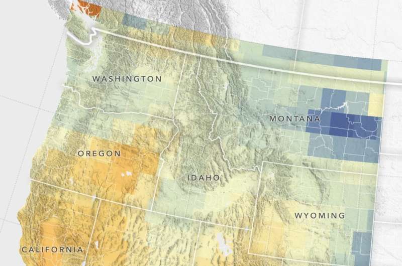 Satellites find that snow didn't offset southwest US groundwater loss