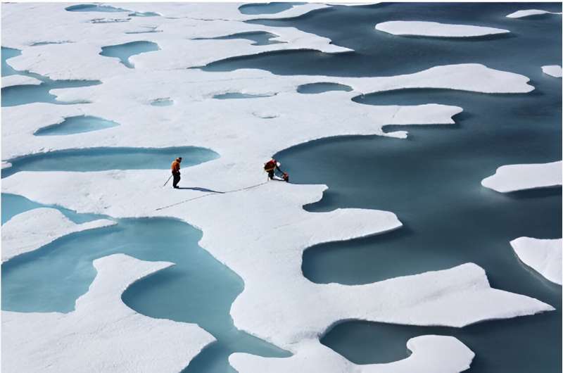 Sea ice's cooling power is waning faster than its area of extent