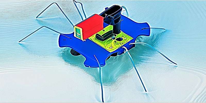 Self-powered 'bugs' can skim across water to detect environmental data