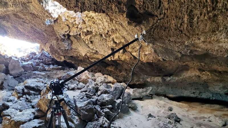 Spider-like robot may be used to explore caves on Mars