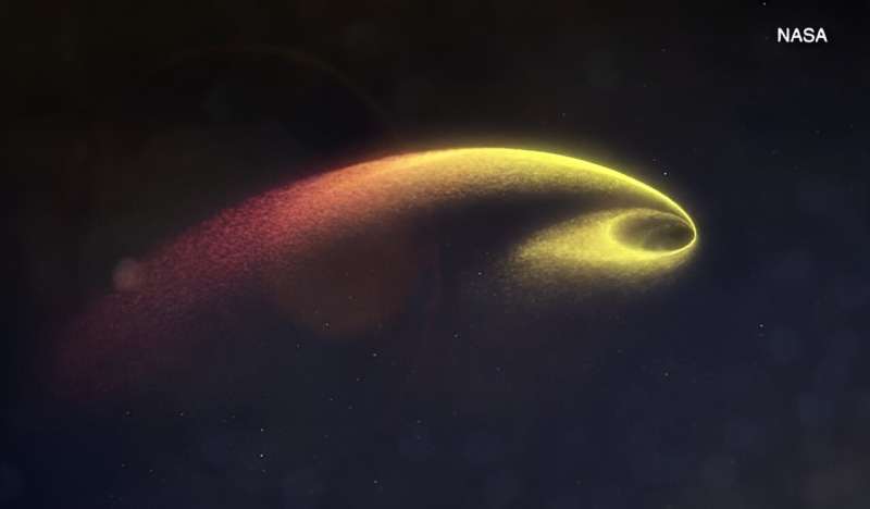 Star ripped apart by black hole in rare discovery